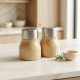 Wooden Salt Shaker - 2 Pcs